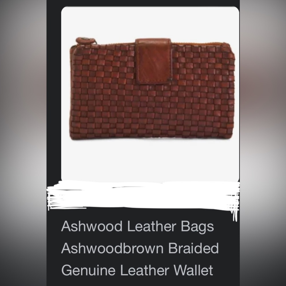 Braided Leather Wallet